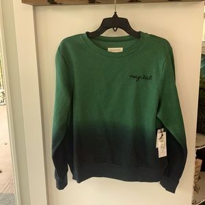 Brand new semi-crop ombré pullover from Nordstrom. Women’s Large. Treasure&Bond